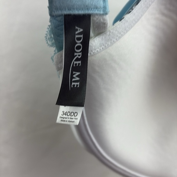 Adore Me Lot Of 2 34DDD Bras Multi-color Balconette Floral & Pink - Picture 7 of 15